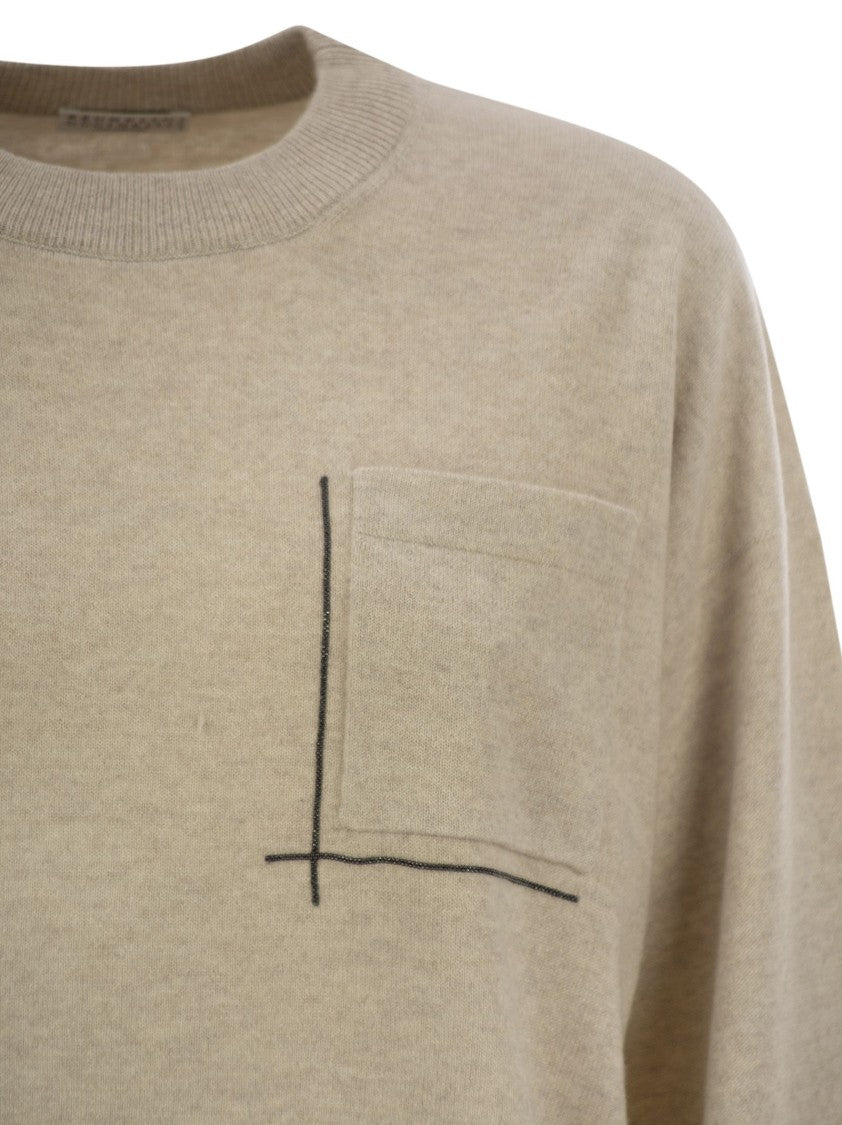Brunello Cucinelli Virgin Wool, Cashmere And Silk Sweater