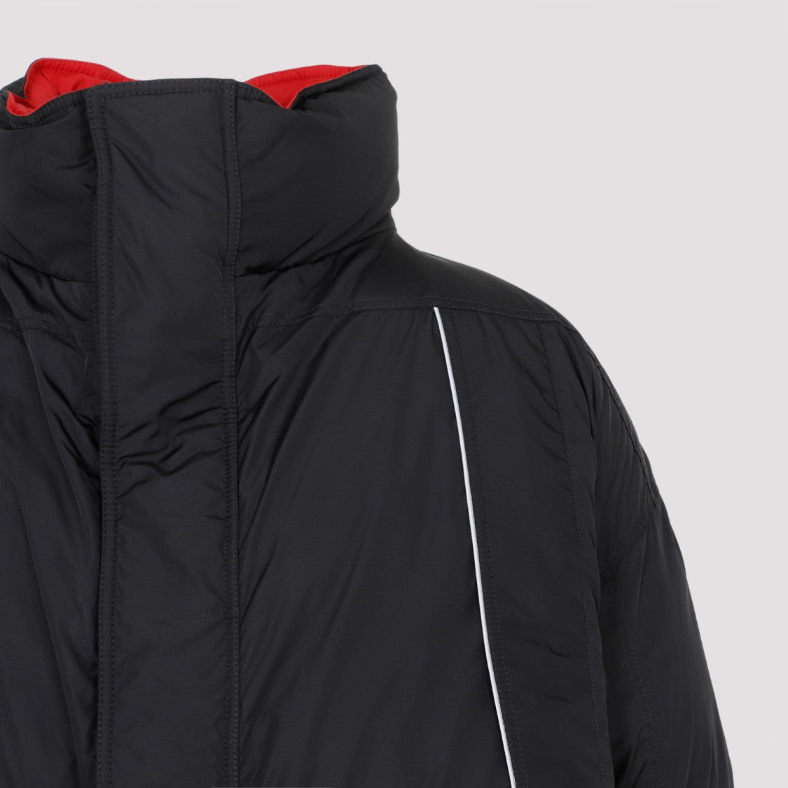Balenciaga Black Wrap Parka