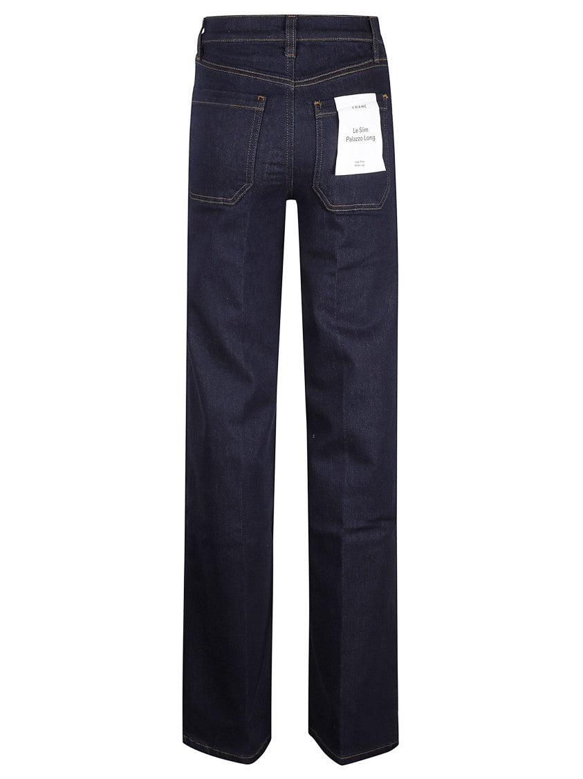 Frame Le Slim Palazzo Long Jeans