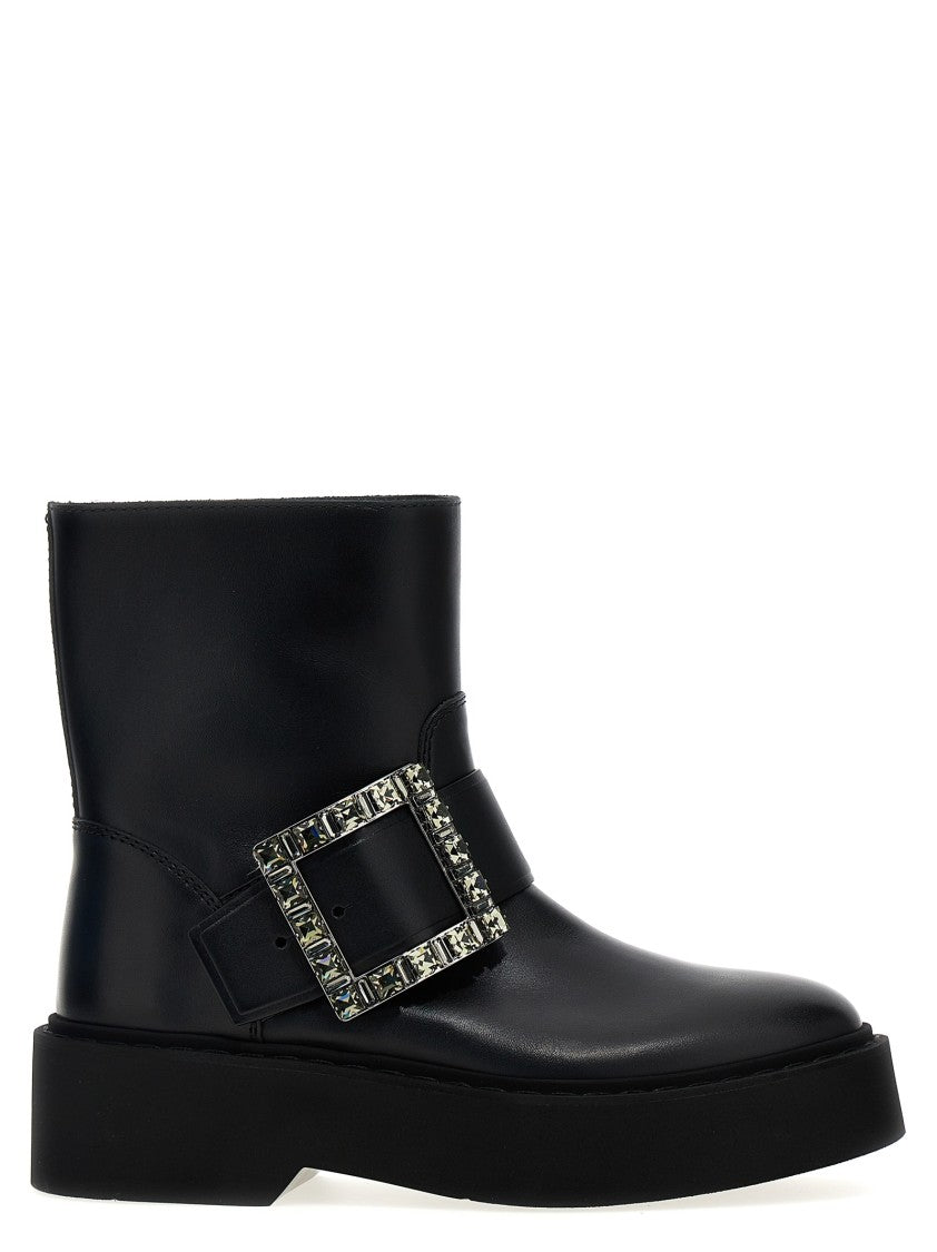 Roger Vivier 'Viv Rangers' Ankle Boots