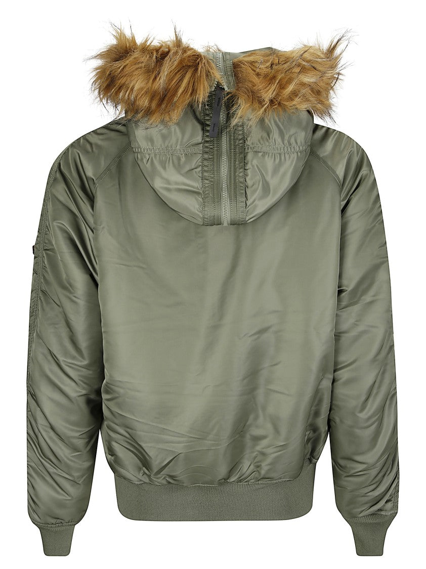Alpha Industries Classic Bomber Jacket With Minimalist Design And Utility Functionality