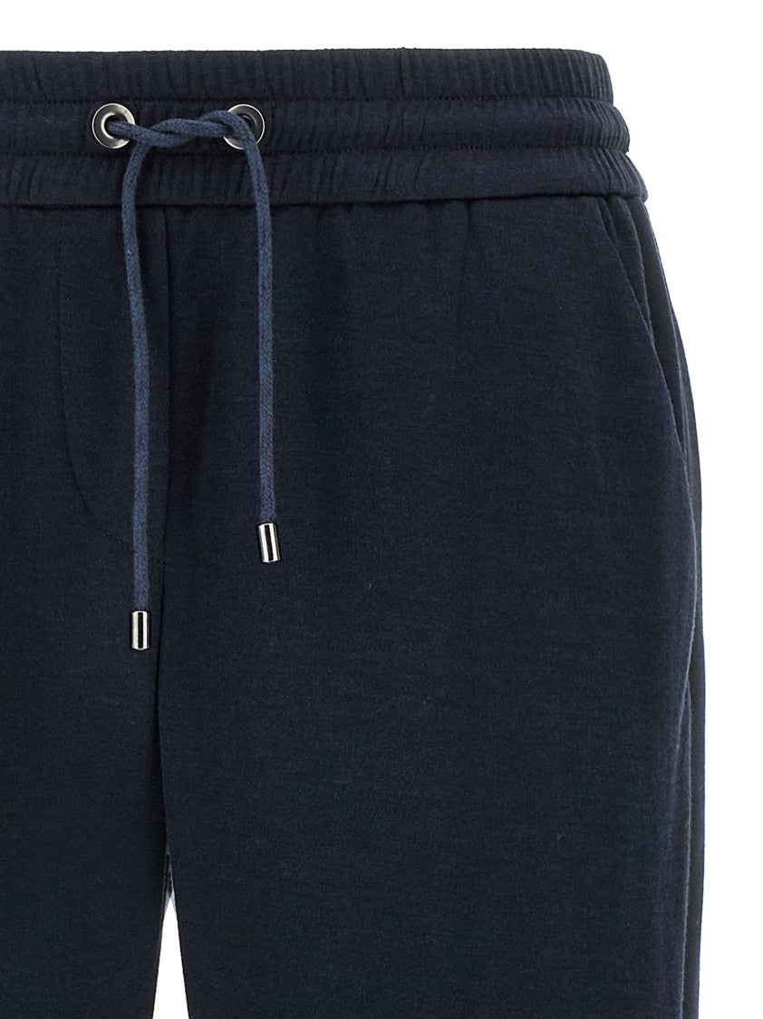 Brunello Cucinelli Monile Detail Joggers With Adjustable Waist